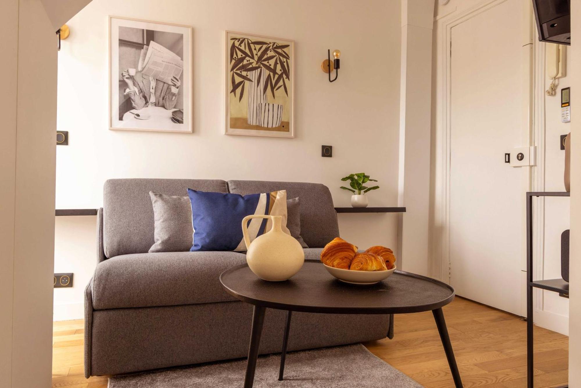 Charming A C - 2p- Montorgueil Vakantiehuis Parijs